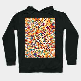 Colorful Pixel Pattern Hoodie
